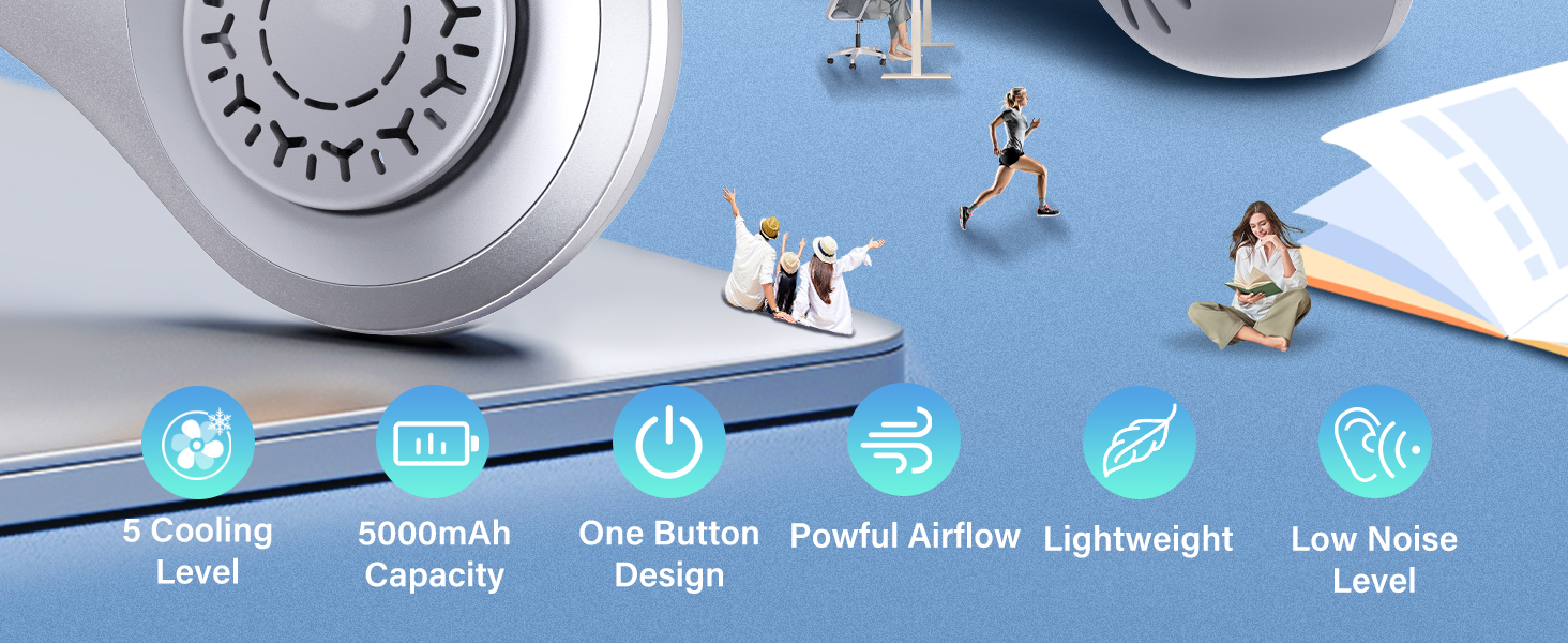 portable neck fan