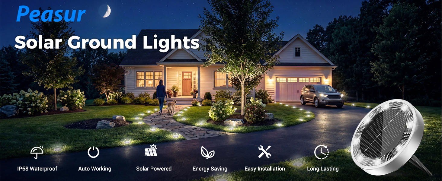 solar ground lights