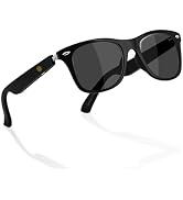 Tulbeys Smart Glasses for Men Women, Smart Sunglasses for Outdoor Sports | Open-Ear, UV Protectio...