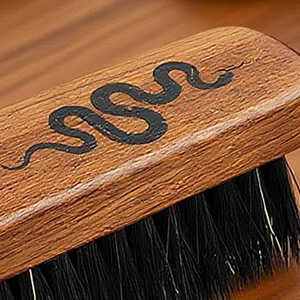 Beard Brush with Handle for Men