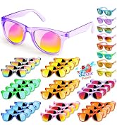 GKTZ Kids Sunglasses Party Favors - Boys Girls Valentines Day Gifts, Neon Sunglasses with UV 400 ...