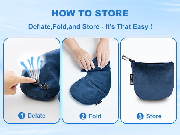 neck pillow for traveling, inflatable travel pillows for airplanes