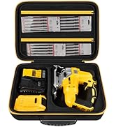 ANKHOH Case for DEWALT 20V MAX XR Jig Saw DCS334B, Jigsaw Power Tool Bag for Skill Saw Blade, Bat...