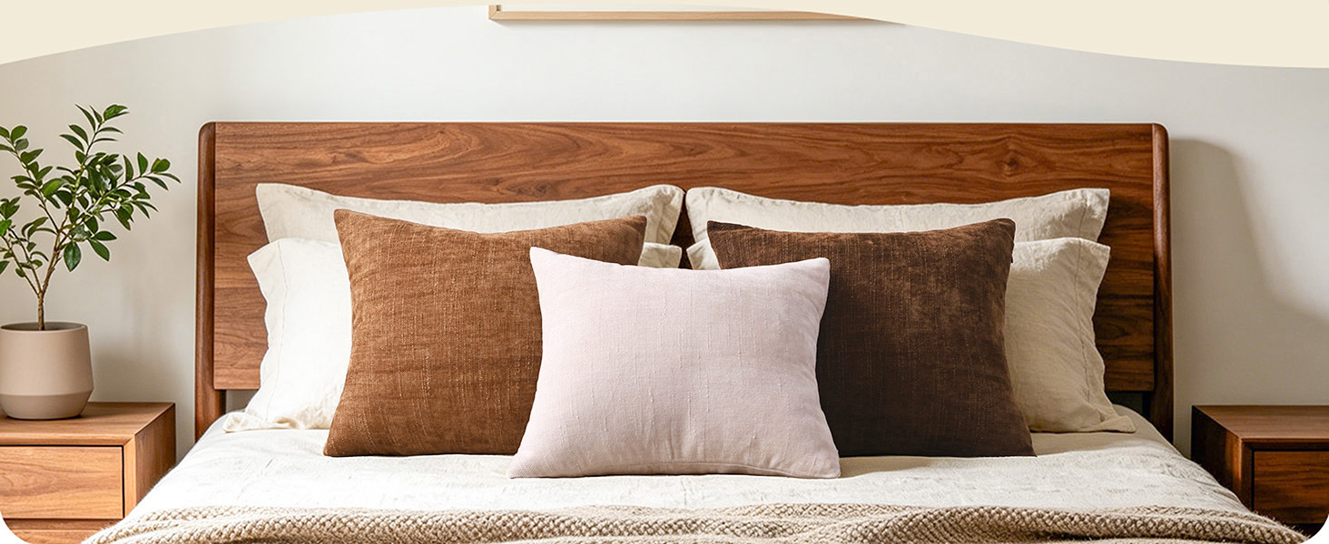 throw pillows for bed