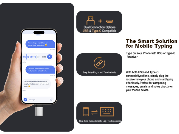 Type-C Mobile Typing