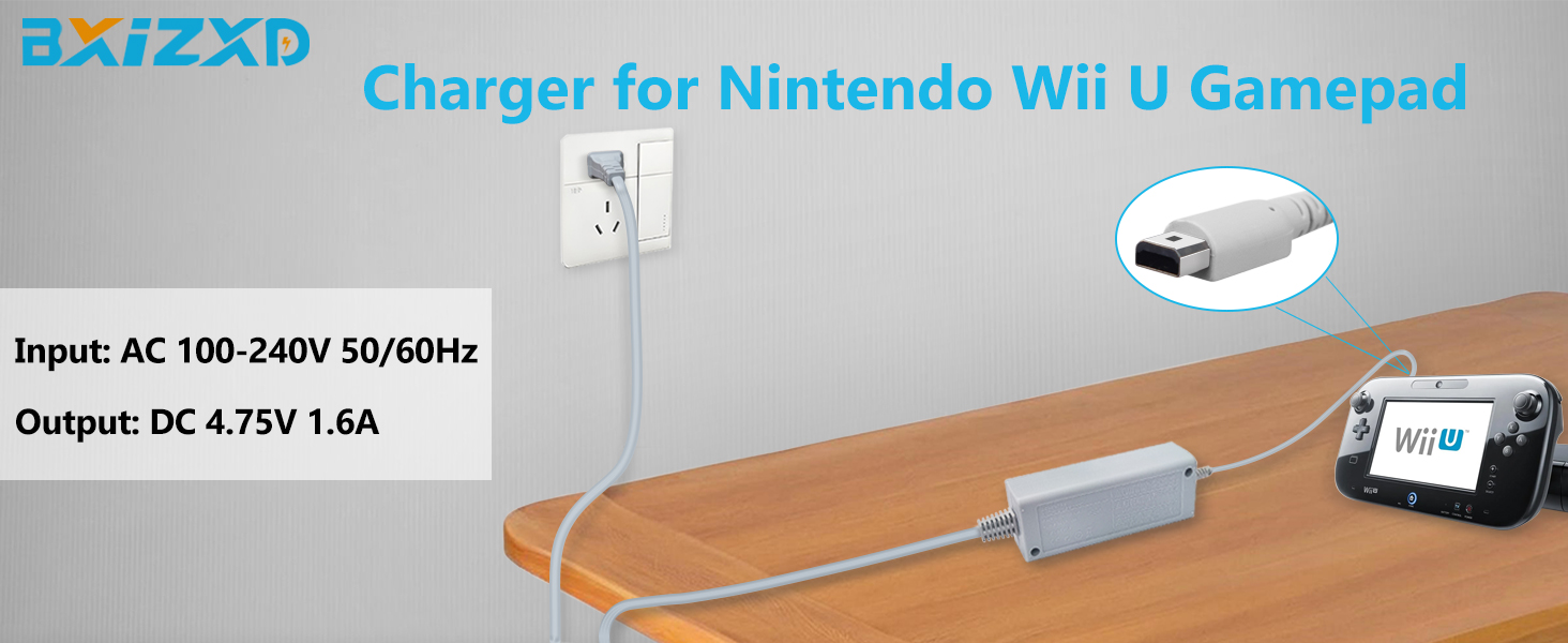 wii u gamepad charger