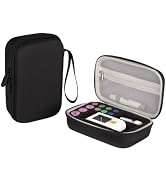 Ishqyn Peptide Case for Fridge Insulin Vial Organizer for Peptide & GLP-1 Vial - Holds 3x10ml, 7x...