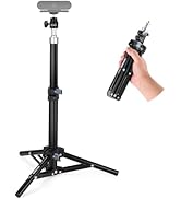 NEEWER Webcam Stand Tripod for Desk, Mini Desktop Tripod with Cell Holder Compatible with Logitec...