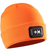 Panther Vision LED Hat Light - POWERCAP 2.5 USB Rechargeable LED Beanie Light Hat - Bright LEDs a...