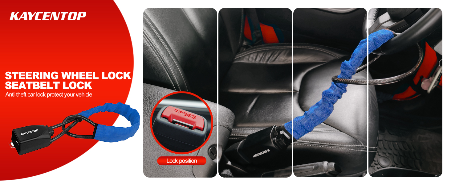 steering wheel lock anti-theft device