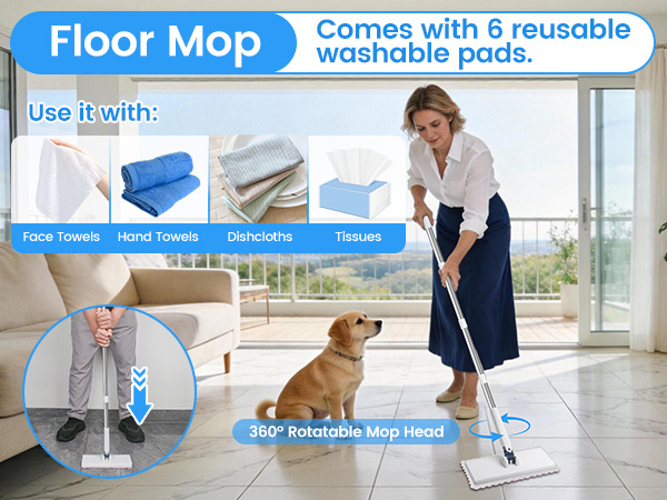 mops for floor cleaning