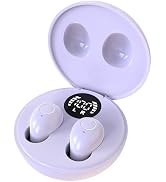 APZXTRK Invisible Sleep Earbuds, Mini Half in-Ear Wireless Headphones, Bluetooth 5.4, Touch Contr...