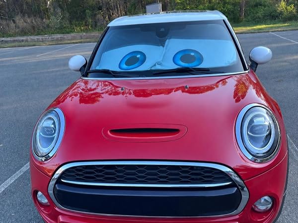 Small Car Windshield Sun Shade for Cooper S