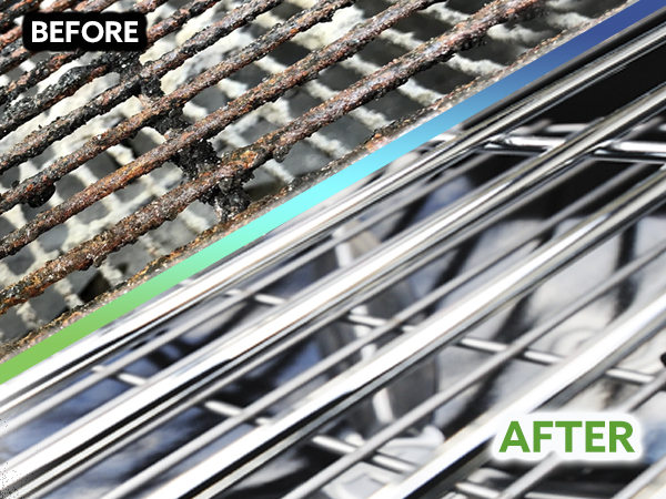 dirty to clean grill