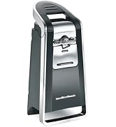 Hamilton Beach Smooth Touch Electric Automatic Can Opener with Easy Push Down Lever, Eliminates S...