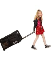 Kendall Country Rolling Dance Bag with Garment Rack Duffel with Rack 22 Inch Luggage for Cheer