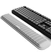 MEKASS Keyboard Wrist Rest - Soft Memory Foam Wrist Support for Long Hours of Work, Gaming, Study...