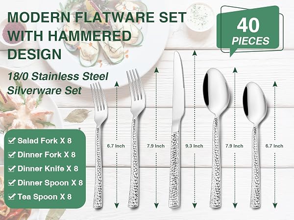 silverware set