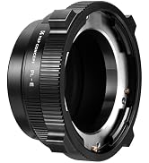 K&F Concept PL-E Mount Lens Adapter, PL Lens Converter Compatible with Sony E/NEX Mount Adapter