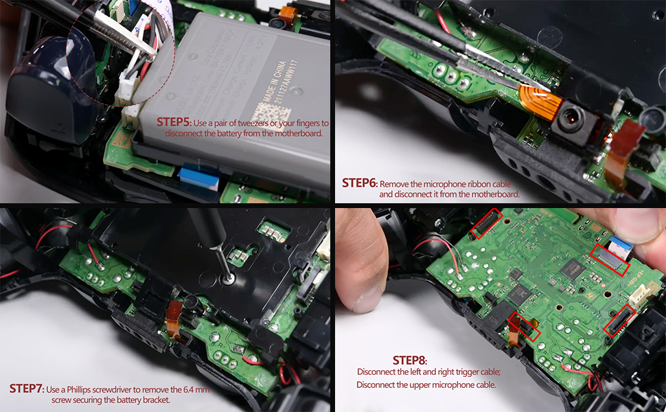 ps5 stick replacement install guide