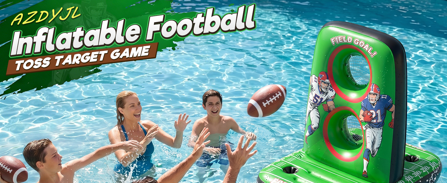 Inflatable Football Toss Target
