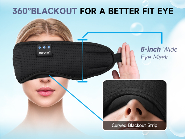 slee mask sleep headphone