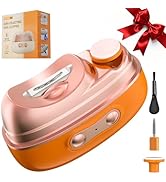 4-in-1 Electric Nail Clipper with LED Light – Quiet Rechargeable Nail Grooming Kit, Grinder & Pol...