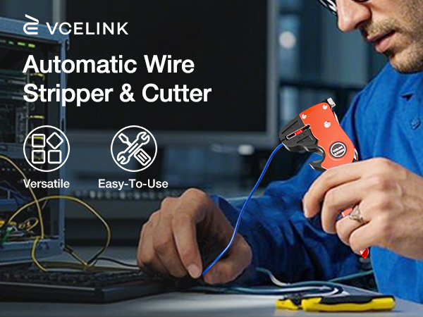 Automatic Wire Stripper and Cutter