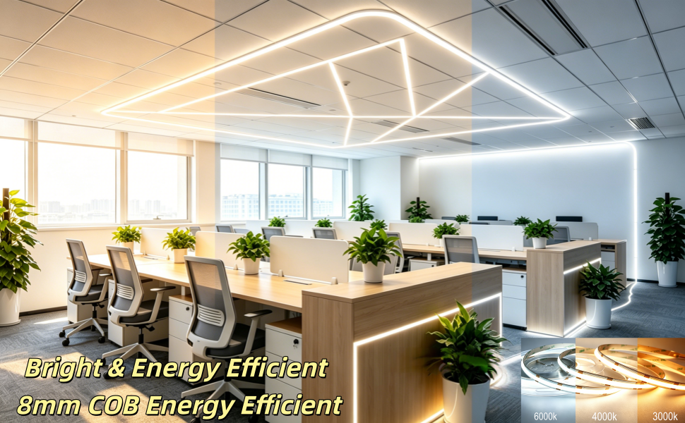 Office desktop LED light strip