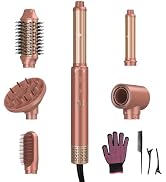 Mythsight StyleVibe 6-in-1 Air Styler with Hair Dryer & Auto-Wrap Curlers | Diffuser, Straightene...