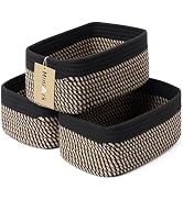 MiniArk Shelf Storage Baskets for Organizing | Closet Organizer Bins | Small Baskets | Toy Basket...