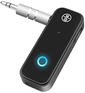 OQIMAX Aux Bluetooth Adapter for Car, 2 in 1 Bluetooth Transmitter Receiver for Hands-Free Call, ...