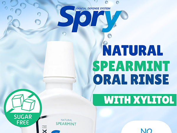mouth wash dry mouthwash mint rinse sore whitening travel anti cavity gum dentist natural xylitol