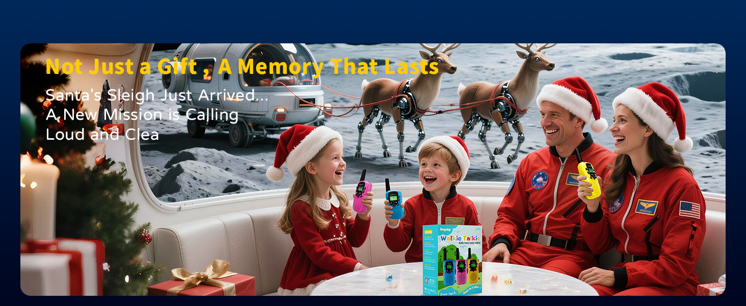 Christmas Gifts or stocking stuffers for kids age 4-10-walkie talkies toys