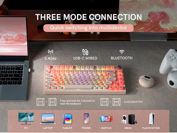 wireless mechanical keyboard