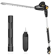 HEINPRO Pole Hedge Trimmer Cordless Compatible with Dewalt 20V MAX Battery, Hedge Trimmer with Ex...
