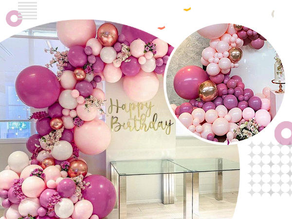 Hot Pink Balloons