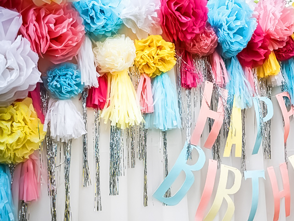 COLORFUL TISSUE PAPER