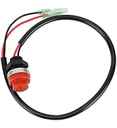 Start Stop Switch,Push Button Switch,Durable Outboard Engine Switch Keyless Push Button Switch fo...