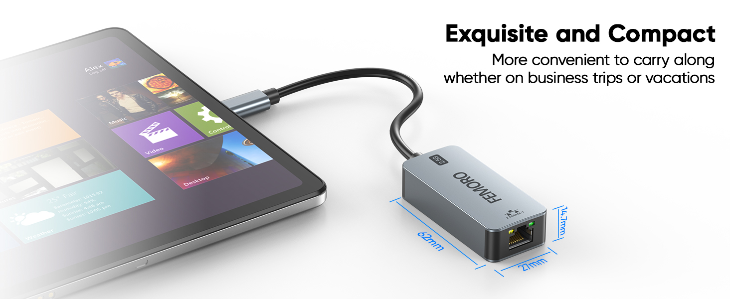 USB C to Ethernet Adapter