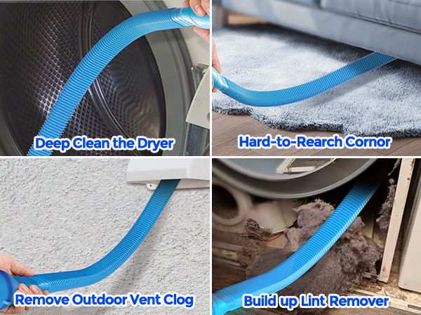 dryer vacuum hose attachment