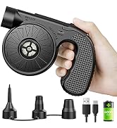 Portable Electric Air Mattress Pump: Rechargeable 4000mAh Battery Air Pump - Dr.meter Quick-Fill ...