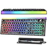 ATTACK SHARK R98 HE Wired RT 8K Mechanical RGB Gaming Keyboard-Black Ink | 0.005mm Accuracy,0.08M...