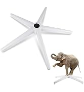 Office Chair Base Replacement Parts -Heavy Duty Reinforced Sturdy Metal Leg Desk Chair Base Repla...