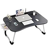 Laptop Bed Table Desk, Lap Desk for Adults, Bed Desk for Laptop and Writing, Laptop Bed Table Tra...