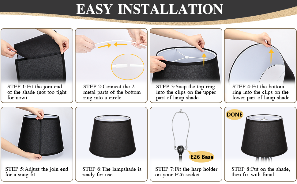 large lampshades for floor lamps installation