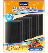 KEEPOW Compost Bin Filter Replacement for Kitchen Compost Bin Countertop, Charcoal Filters for Co...