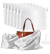 6 Pack Dust Bags for Handbags Silk Dust Cover Bag for Handbags Purses Shoes Boots, Silk Dustproof...