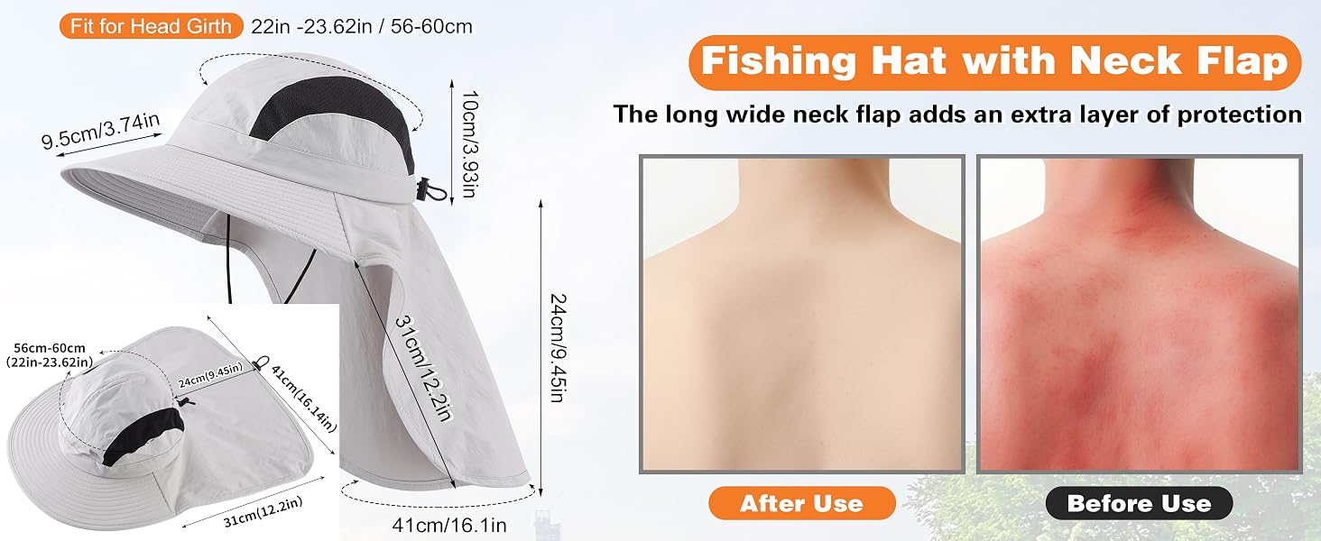 mens sun protection hat