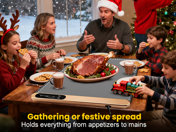 High end, Versatile food warming mat